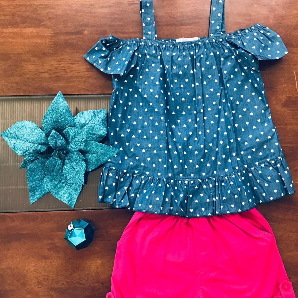 Girl’s Little Heart Set